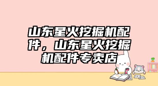 山東星火挖掘機(jī)配件，山東星火挖掘機(jī)配件專賣店