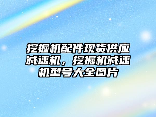 挖掘機配件現貨供應減速機，挖掘機減速機型號大全圖片