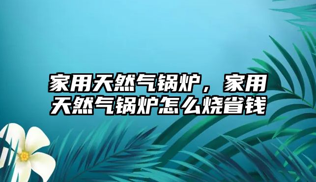 家用天然氣鍋爐，家用天然氣鍋爐怎么燒省錢(qián)