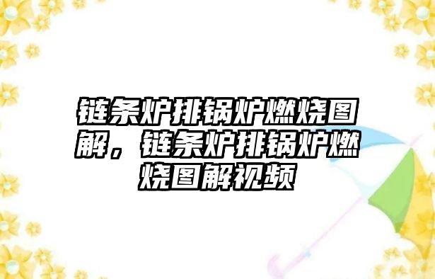 鏈條爐排鍋爐燃燒圖解，鏈條爐排鍋爐燃燒圖解視頻