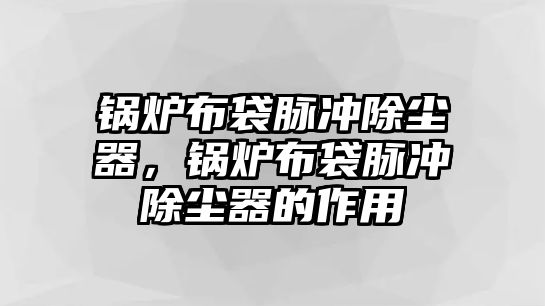 鍋爐布袋脈沖除塵器，鍋爐布袋脈沖除塵器的作用