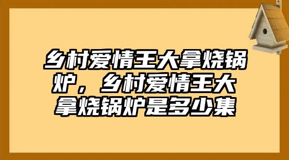 鄉(xiāng)村愛情王大拿燒鍋爐，鄉(xiāng)村愛情王大拿燒鍋爐是多少集