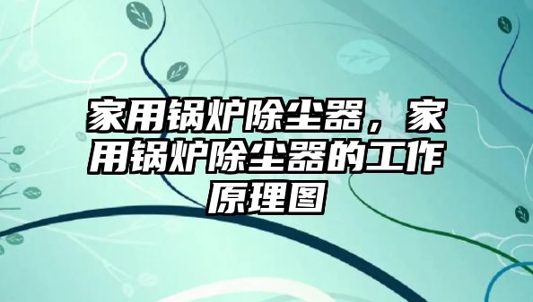 家用鍋爐除塵器，家用鍋爐除塵器的工作原理圖