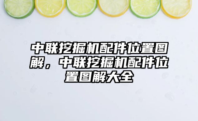 中聯(lián)挖掘機配件位置圖解，中聯(lián)挖掘機配件位置圖解大全