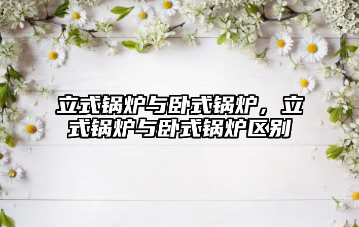 立式鍋爐與臥式鍋爐，立式鍋爐與臥式鍋爐區(qū)別