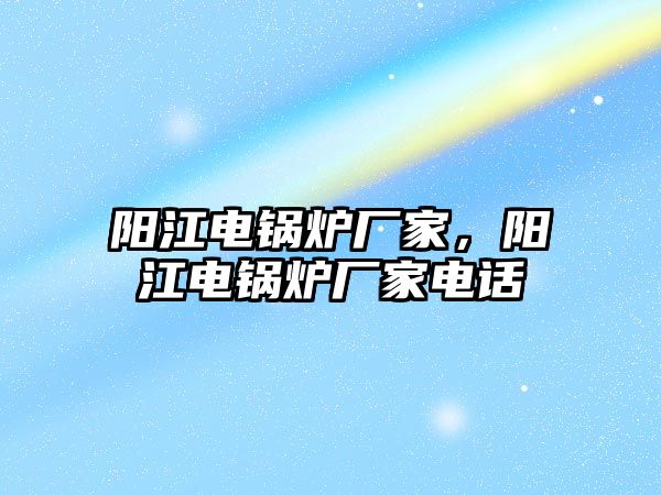 陽(yáng)江電鍋爐廠家，陽(yáng)江電鍋爐廠家電話