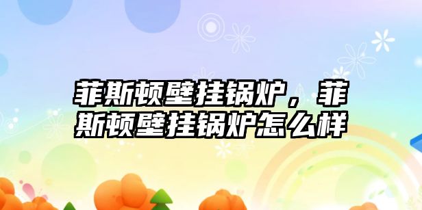 菲斯頓壁掛鍋爐，菲斯頓壁掛鍋爐怎么樣