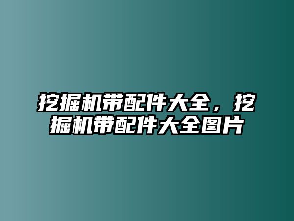 挖掘機(jī)帶配件大全，挖掘機(jī)帶配件大全圖片