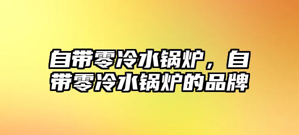 自帶零冷水鍋爐，自帶零冷水鍋爐的品牌