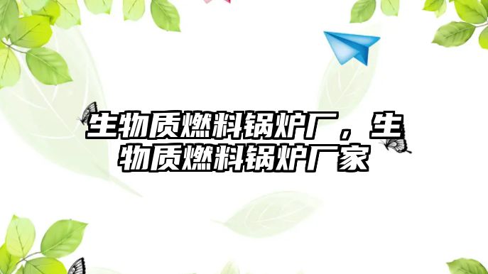 生物質(zhì)燃料鍋爐廠，生物質(zhì)燃料鍋爐廠家