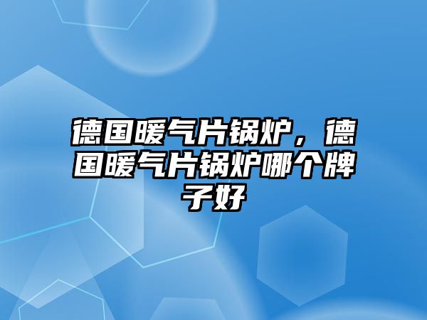 德國暖氣片鍋爐，德國暖氣片鍋爐哪個(gè)牌子好