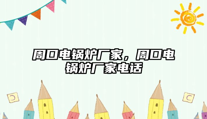 周口電鍋爐廠家，周口電鍋爐廠家電話(huà)