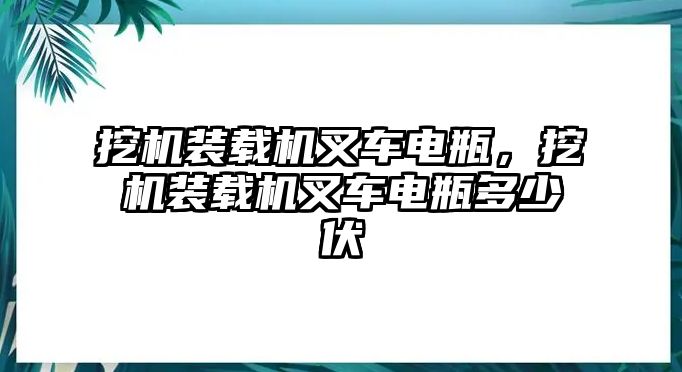 挖機(jī)裝載機(jī)叉車電瓶，挖機(jī)裝載機(jī)叉車電瓶多少伏