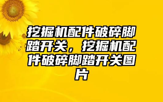 挖掘機配件破碎腳踏開關(guān)，挖掘機配件破碎腳踏開關(guān)圖片