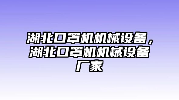 湖北口罩機(jī)機(jī)械設(shè)備，湖北口罩機(jī)機(jī)械設(shè)備廠家