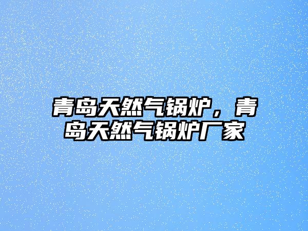 青島天然氣鍋爐，青島天然氣鍋爐廠家