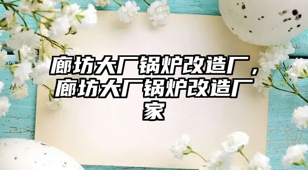 廊坊大廠鍋爐改造廠，廊坊大廠鍋爐改造廠家