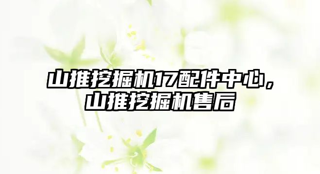 山推挖掘機17配件中心，山推挖掘機售后