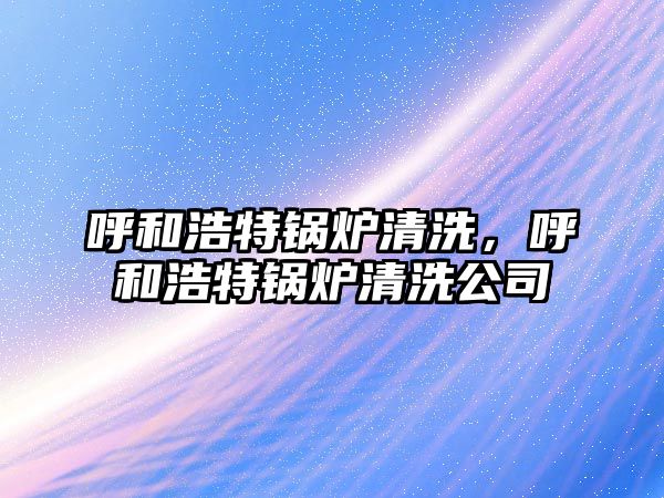 呼和浩特鍋爐清洗，呼和浩特鍋爐清洗公司