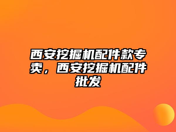 西安挖掘機配件款專賣，西安挖掘機配件批發(fā)