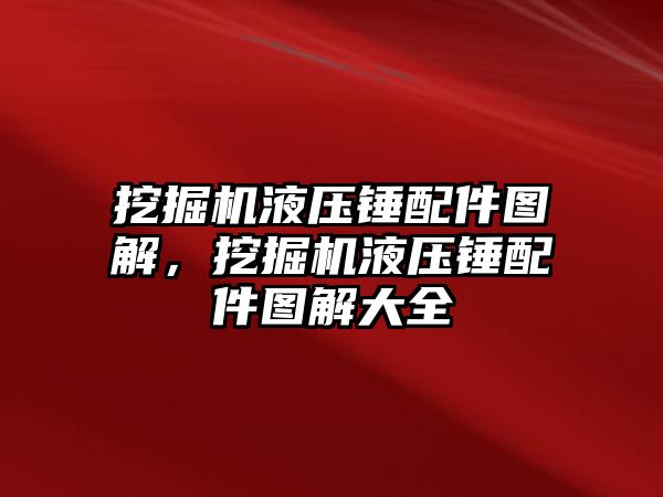 挖掘機(jī)液壓錘配件圖解，挖掘機(jī)液壓錘配件圖解大全