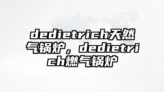 dedietrich天然氣鍋爐，dedietrich燃?xì)忮仩t