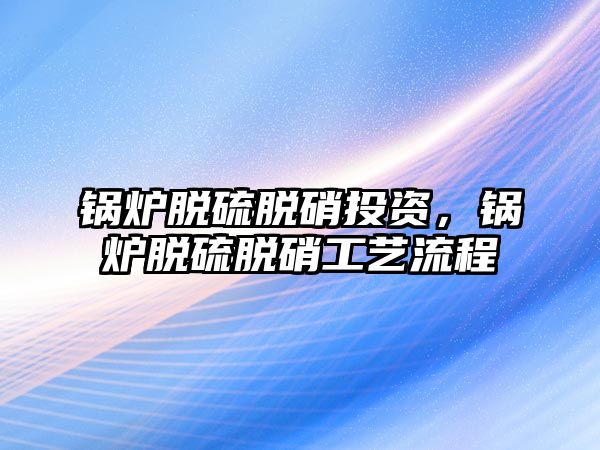 鍋爐脫硫脫硝投資，鍋爐脫硫脫硝工藝流程