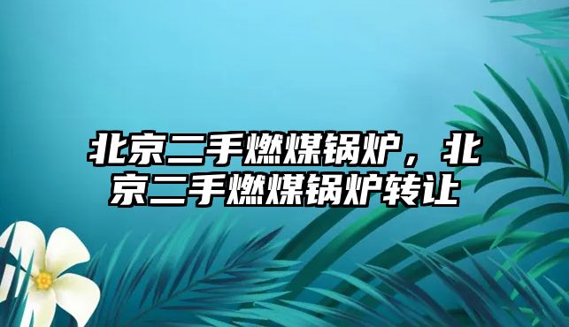 北京二手燃煤鍋爐，北京二手燃煤鍋爐轉(zhuǎn)讓