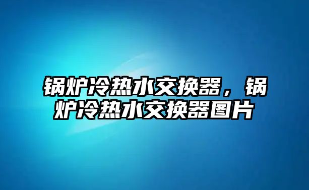 鍋爐冷熱水交換器，鍋爐冷熱水交換器圖片