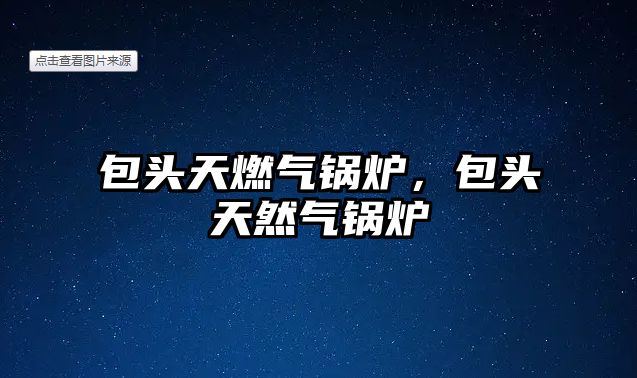 包頭天燃?xì)忮仩t，包頭天然氣鍋爐