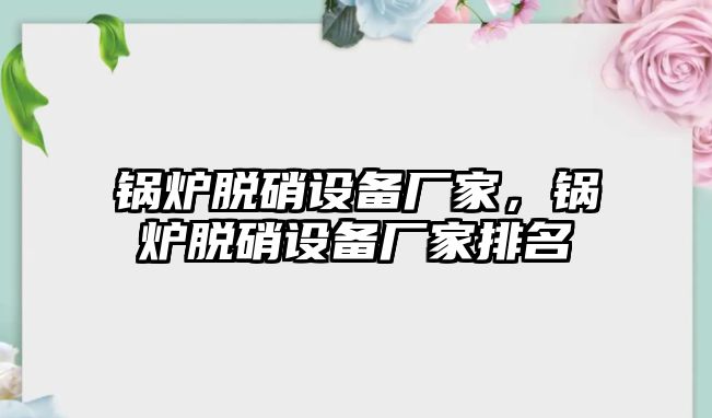 鍋爐脫硝設(shè)備廠家，鍋爐脫硝設(shè)備廠家排名