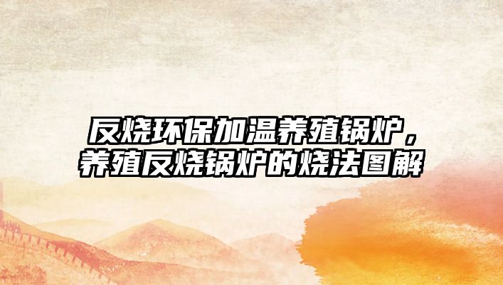 反燒環(huán)保加溫養(yǎng)殖鍋爐，養(yǎng)殖反燒鍋爐的燒法圖解