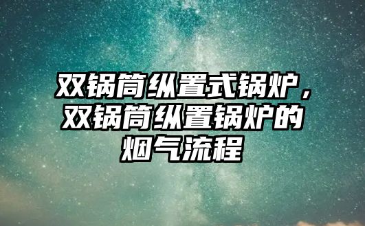 雙鍋筒縱置式鍋爐，雙鍋筒縱置鍋爐的煙氣流程