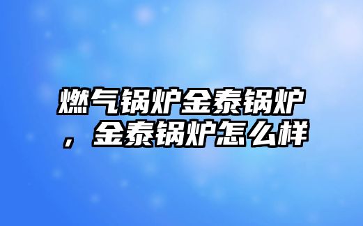 燃?xì)忮仩t金泰鍋爐，金泰鍋爐怎么樣