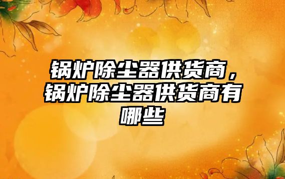 鍋爐除塵器供貨商，鍋爐除塵器供貨商有哪些