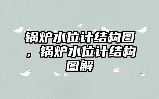 鍋爐水位計(jì)結(jié)構(gòu)圖，鍋爐水位計(jì)結(jié)構(gòu)圖解