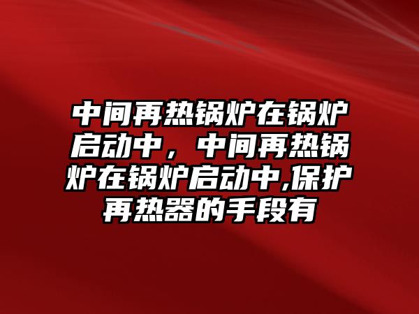 中間再熱鍋爐在鍋爐啟動(dòng)中，中間再熱鍋爐在鍋爐啟動(dòng)中,保護(hù)再熱器的手段有