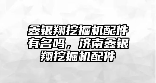 鑫銀翔挖掘機(jī)配件有名嗎，濟(jì)南鑫銀翔挖掘機(jī)配件