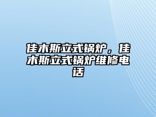 佳木斯立式鍋爐，佳木斯立式鍋爐維修電話