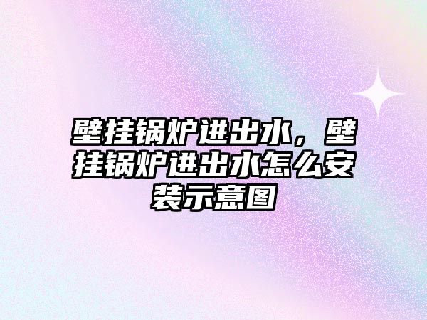 壁掛鍋爐進出水，壁掛鍋爐進出水怎么安裝示意圖