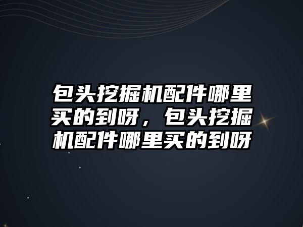 包頭挖掘機配件哪里買的到呀，包頭挖掘機配件哪里買的到呀