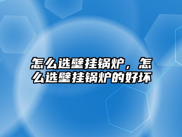 怎么選壁掛鍋爐，怎么選壁掛鍋爐的好壞