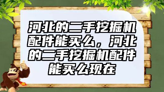 河北的二手挖掘機(jī)配件能買(mǎi)么，河北的二手挖掘機(jī)配件能買(mǎi)么現(xiàn)在