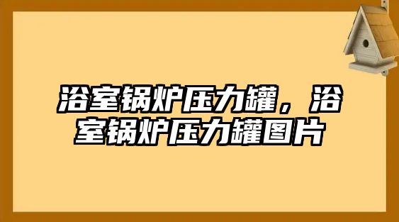 浴室鍋爐壓力罐，浴室鍋爐壓力罐圖片